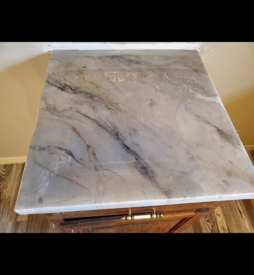 Marble Slab Countertop — epoxy in Rogers