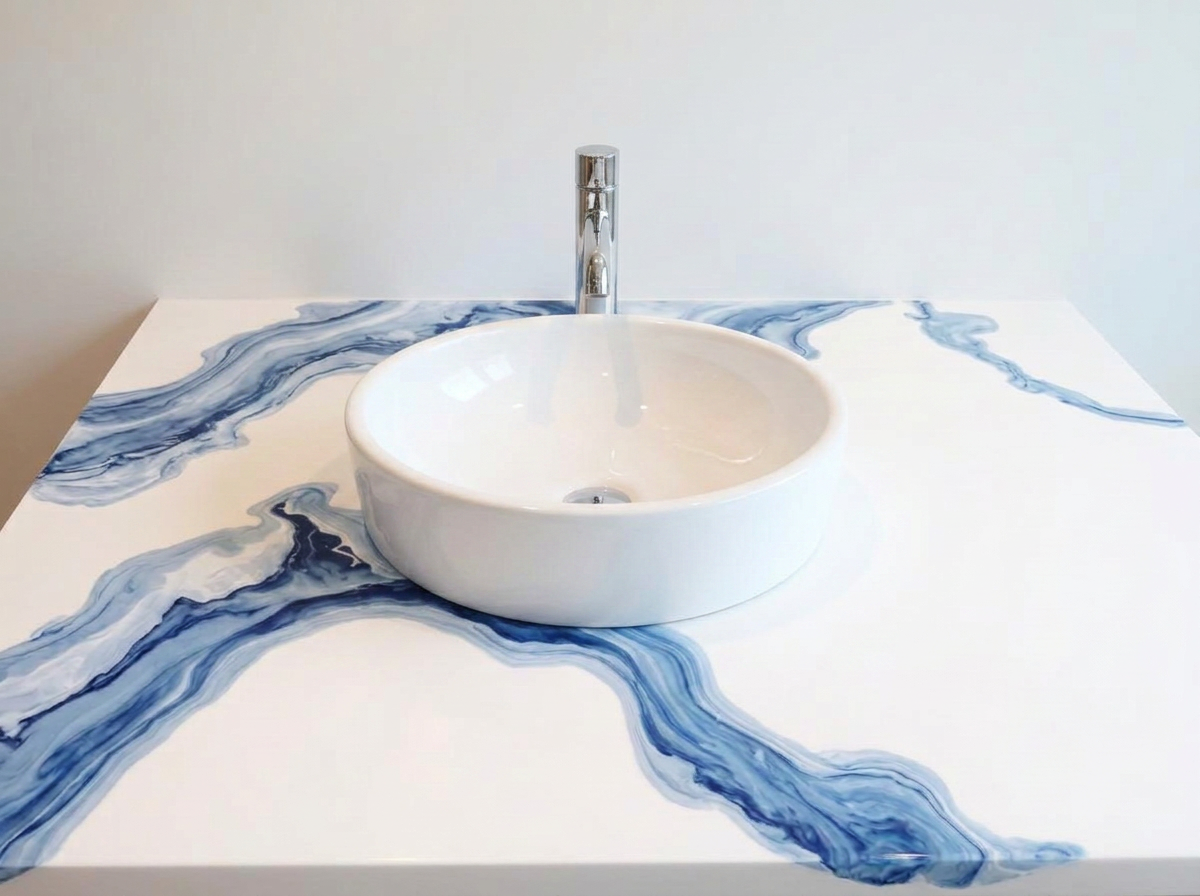 Vanities & Small Pours epoxy work in Northwest Arkansas
